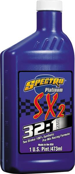 SPECTRO - PLATINUM SX2 FULL SYN 2T 32:1 1 LT - Image 1