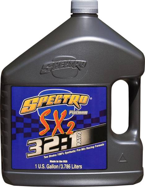 SPECTRO - PLATINUM SX2 FULL SYN 2T 32:1 1 GAL - Image 1