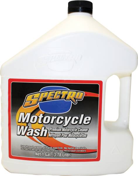 SPECTRO - PREMIUM MOTORCYCLE WASH 1 GAL - Image 1