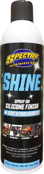 SPECTRO - SILICONE SPRAY POLISH 12 OZ - Image 1