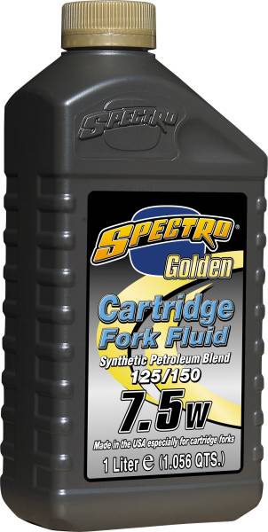 SPECTRO - GOLDEN FORK OIL 125/150 7.5W 1 LT - Image 1