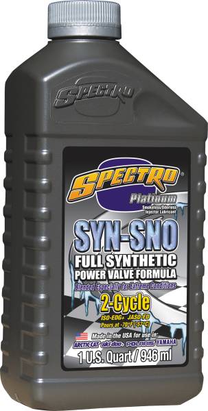 SPECTRO - PLATINUM SNO SYNTHETIC 2T 1 QT POWERVALVE FORMULA - Image 1