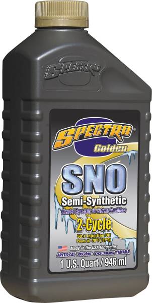 SPECTRO - GOLDEN SNO SEMI-SYN 2T 1 QT INJECTOR - Image 1