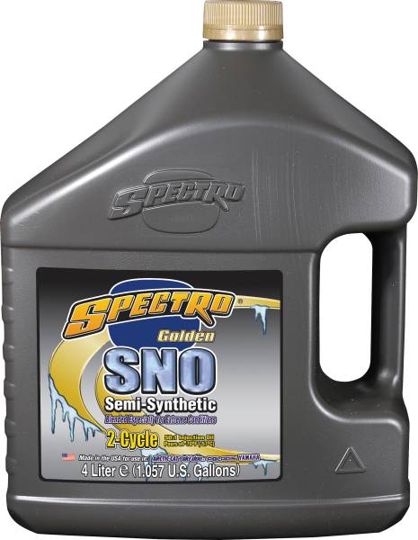 SPECTRO - GOLDEN SNO SEMI-SYN 2T 1 GAL INJECTOR - Image 1