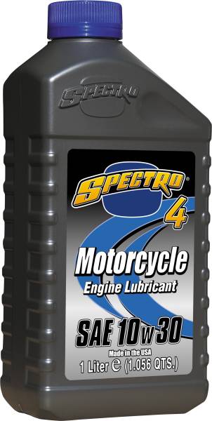 SPECTRO - PREMIUM M/C PETROLEUM 4T 10W30 1 LT - Image 1