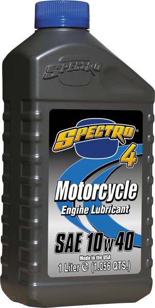 SPECTRO - PREMIUM M/C PETROLEUM 4T 10W40 1 LT - Image 1