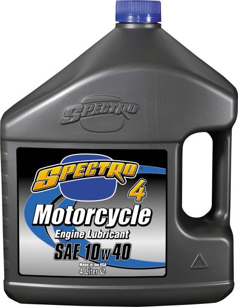 SPECTRO - PREMIUM M/C PETROLEUM 4T 10W40 4 LT - Image 1