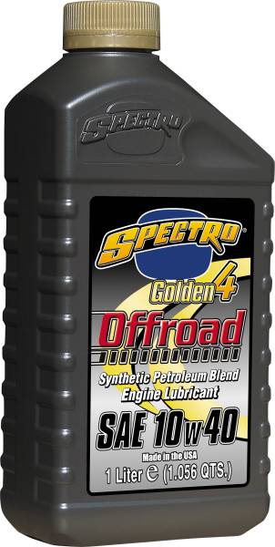 SPECTRO - GOLDEN OFFROAD 4T 10W40 1 LT - Image 1