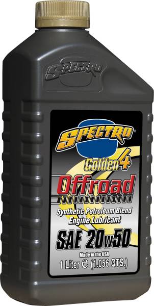 SPECTRO - GOLDEN OFFROAD 4T 20W50 1 LT - Image 1