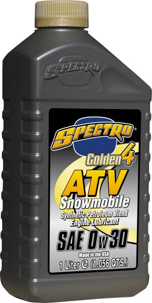 SPECTRO - GOLDEN ATV/UTV/SNO 4T 0W30 1 LT - Image 1