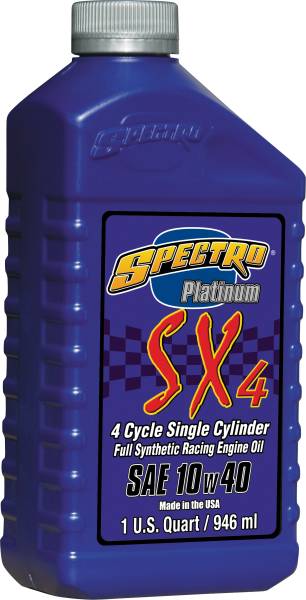 SPECTRO - PLATINUM SX4 4T 10W40 1 QT - Image 1