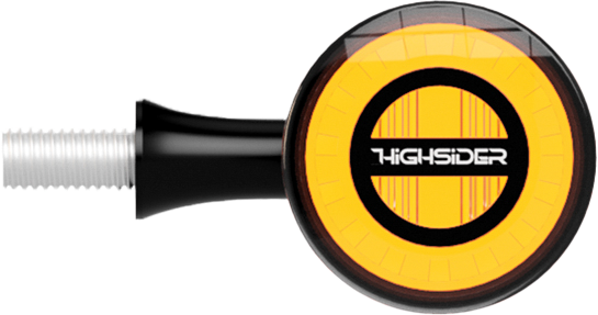 HIGHSIDER - ROCKET BULLET TURN SIGNALS LED BLACK - Image 1