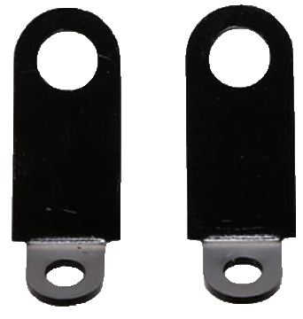 HIGHSIDER - MOUNT HOLDER FOR TURN SIGNALS BLACK - Image 1