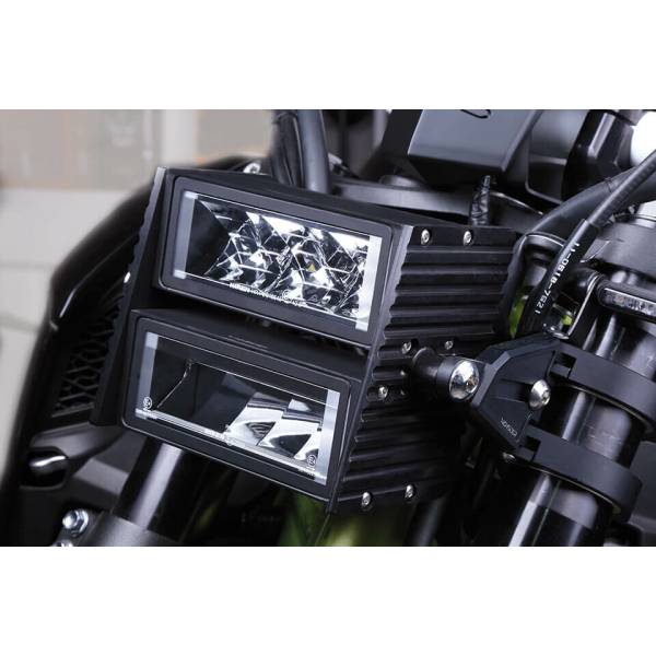 HIGHSIDER - WAVE LED HEADLIGHT BLACK - Image 1