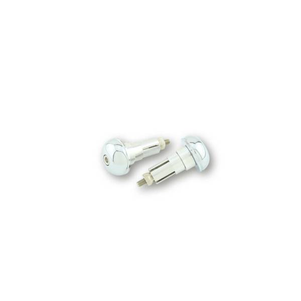 HIGHSIDER - CLASSIC BAR ENDS UNIVERSAL PAIR CHROME - Image 1