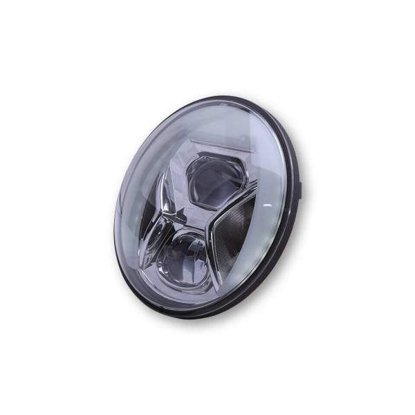 HIGHSIDER - HEADLIGHT TYPE 8 ADAPTIVE LED 7" CHROME - Image 1