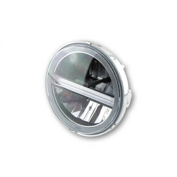 HIGHSIDER - HEADLIGHT TYPE 6 LED 5 3/4" CHROME - Image 1