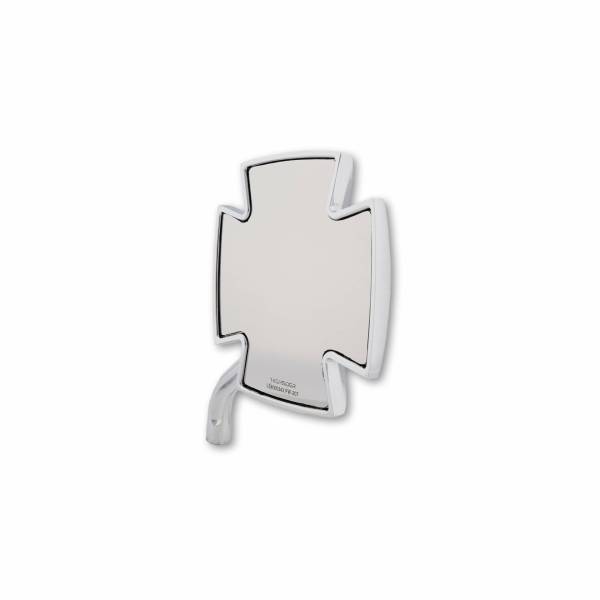 HIGHSIDER - IRON CROSS MIRROR PAIR CHROME - Image 1