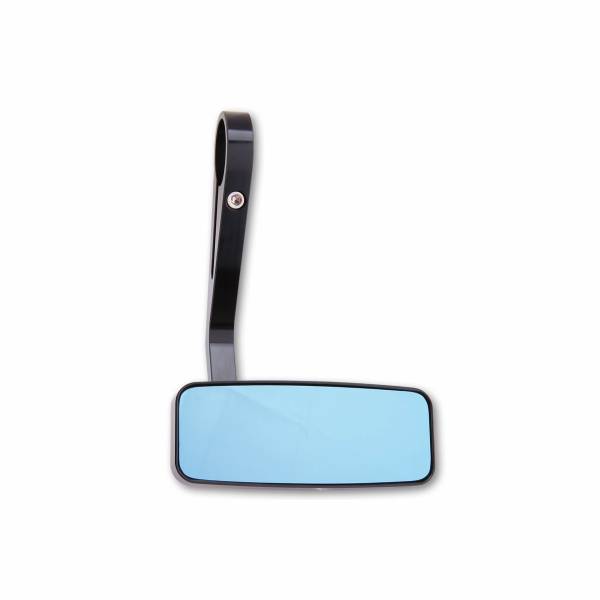 HIGHSIDER - ACTION BAR END MIRROR EACH ANODIZED BLACK - Image 1