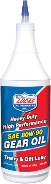 LUCAS - HEAVY DUTY GEAR OIL 80W-90 QT - Image 1