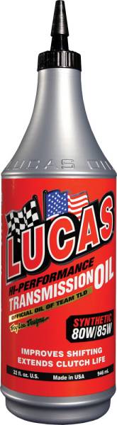 LUCAS - SYNTHETIC TRANSMISSION OIL 80W -85 QT - Image 1