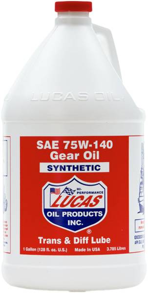 LUCAS - LUCAS SYN 75W-140 TRANS 5 GAL - Image 1