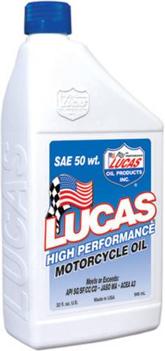 LUCAS - HIGH PERFORMANCE OIL 50WT QT - Image 1