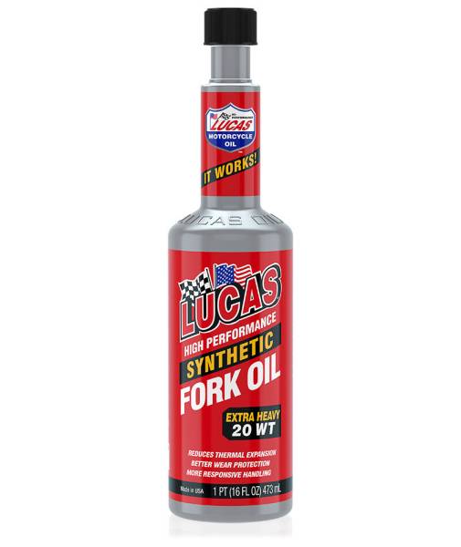 LUCAS - SYNTHETIC FORK OIL 20WT 16OZ - Image 1