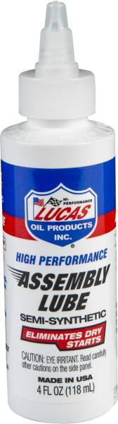 LUCAS - SEMI-SYNTHETIC ASSEMBLY LUBE 4 OZ - Image 1