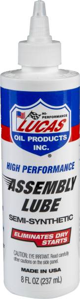 LUCAS - SEMI-SYNTHETIC ASSEMBLY LUBE 8 OZ - Image 1