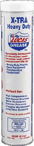 LUCAS - X-TRA HEAVY DUTY GREASE 14.5OZ CARTRIDGE - Image 1