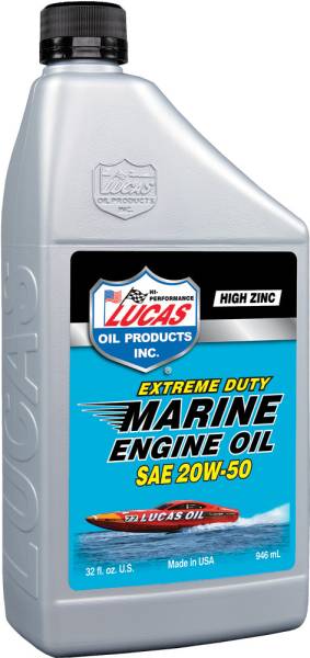 LUCAS - MARINE ENGINE OIL 20W-50 1QT - Image 1