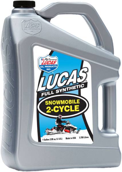 LUCAS - SYNTHETIC 2-CYCLE SNOWMOBILE OIL 1GAL - Image 1