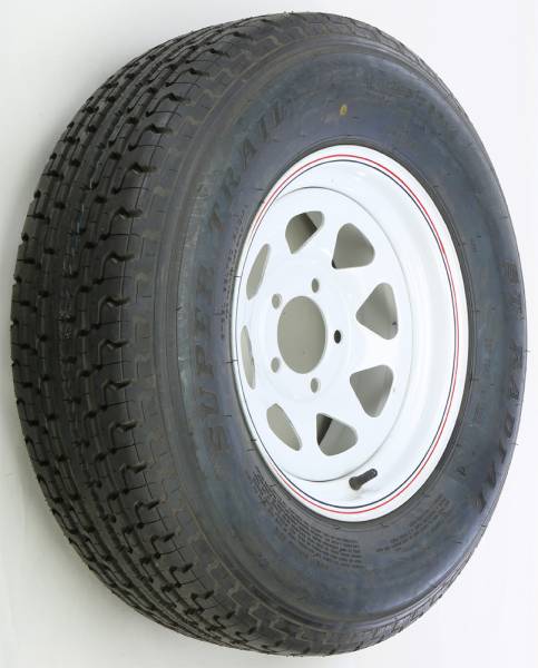 AWC - TRAILER TIRE AND WHEEL ASSEMBLY WHITE - Image 1