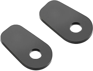 RIZOMA - TURN SIGNAL MOUNTING KIT 2 PCS BLACK - Image 1