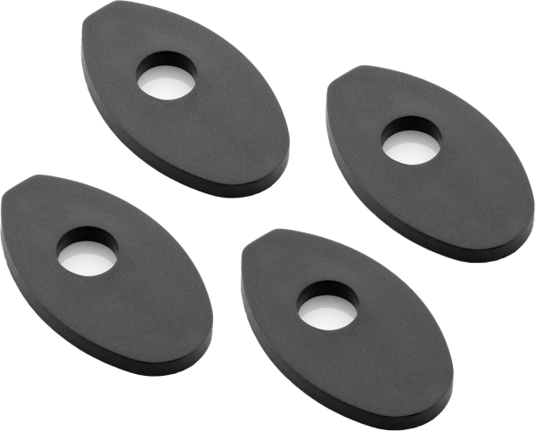 RIZOMA - TURN SIGNAL MOUNTING KIT 4 PCS BLACK - Image 1