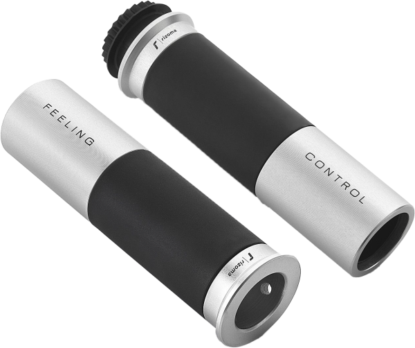 RIZOMA - GRIPS ICON 22MM SILVER - Image 1