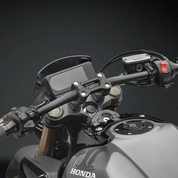 RIZOMA - HANDLEBAR DRAG BLACK DIA 22-29MM/H 0MM/W 755MM - Image 1