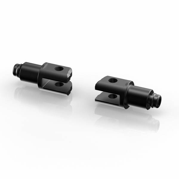 RIZOMA - FOOTPEG MOUNT KIT RIDER BLACK PR - Image 1