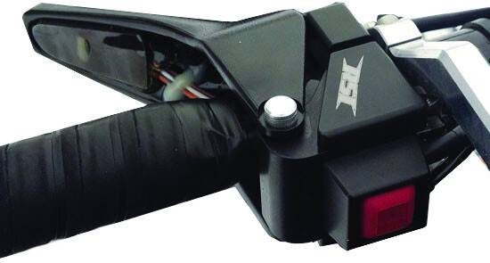 RSI - BILLET THROTTLE BLOCK W/ PUSH BUTTON KILL SWITCH POL - Image 1