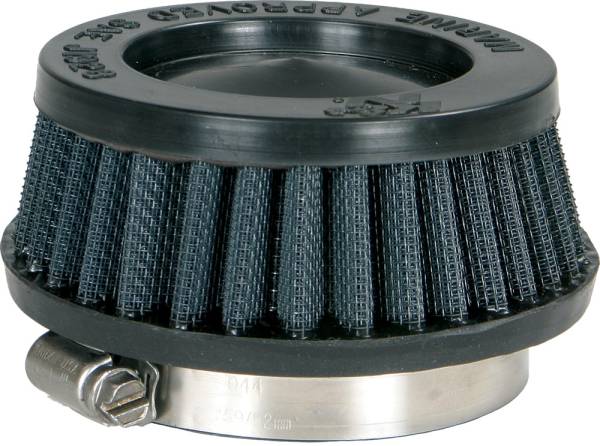 K&N - SINGLE FLANGE RACING FLAME ARRESTOR (BLACK) - Image 1