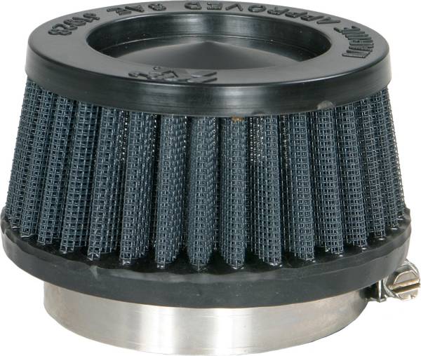 K&N - SINGLE FLANGE RACING FLAME ARRESTOR (BLACK) - Image 1