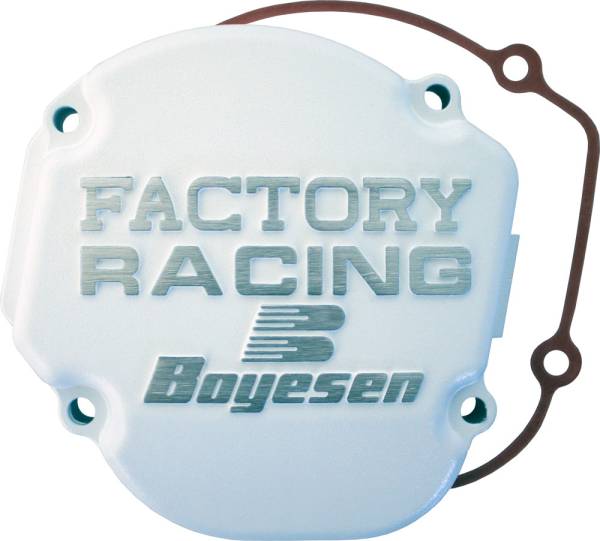 BOYESEN - FACTORY RACING IGNITION COVER WHITE - Image 1