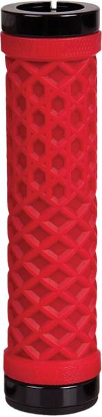 ODI - VANS LOCK ON GRIPS 130MM NO FLANGE RED - Image 1