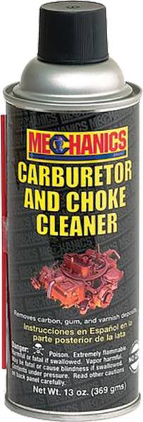 MECHANICS - CARBURETOR AND CHOKE CLEANER 13 OZ - Image 1