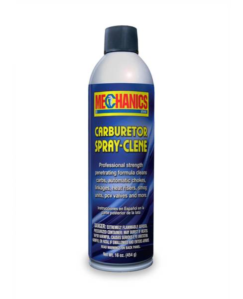 MECHANICS - CARBURETOR SPRAY CLEANER 16 OZ - Image 1