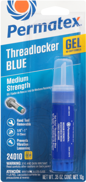 PERMATEX - THREADLOCKER BLUE GEL 10G - Image 1