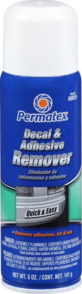 PERMATEX - DECAL & ADHESIVE REMOVER 5OZ - Image 1