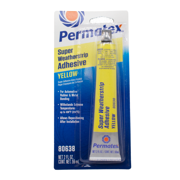 PERMATEX - SUPER WEATHER STRIP ADHESIVE 2 OZ - Image 1