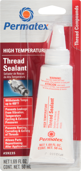 PERMATEX - HIGH TEMPERATURE THREAD SEALAN SEALANT 50ML - Image 1